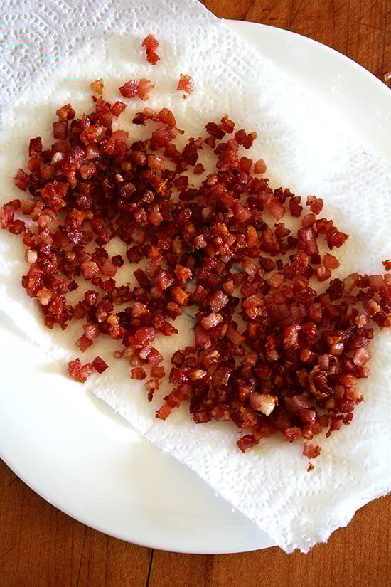 crispy pancetta crispy pancetta
