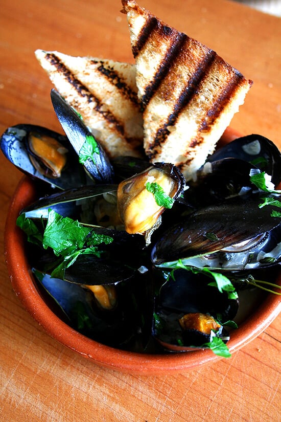 Moules à la Marinière