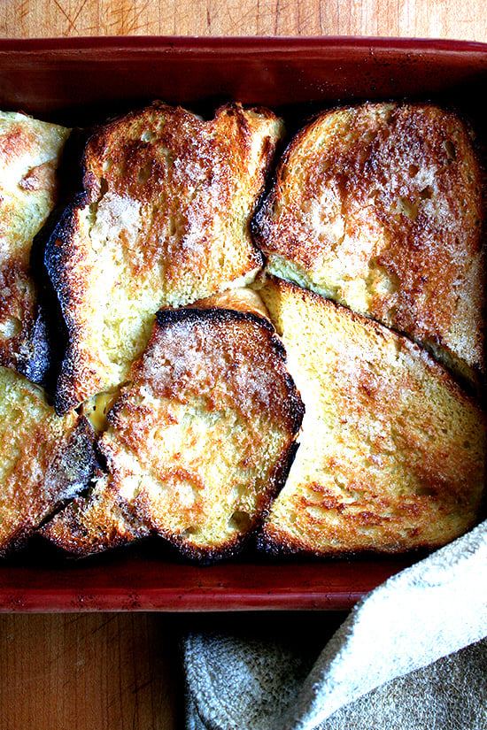 Overnight French Toast, Out of the Oven Overnight French Toast, Out of the Oven