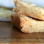rosemary shortbread, so so delicious