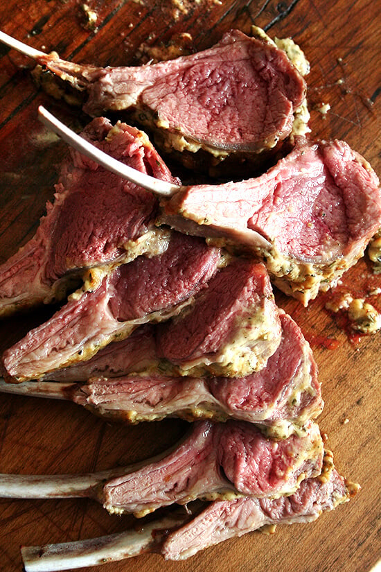 Cut Rack of Lamb