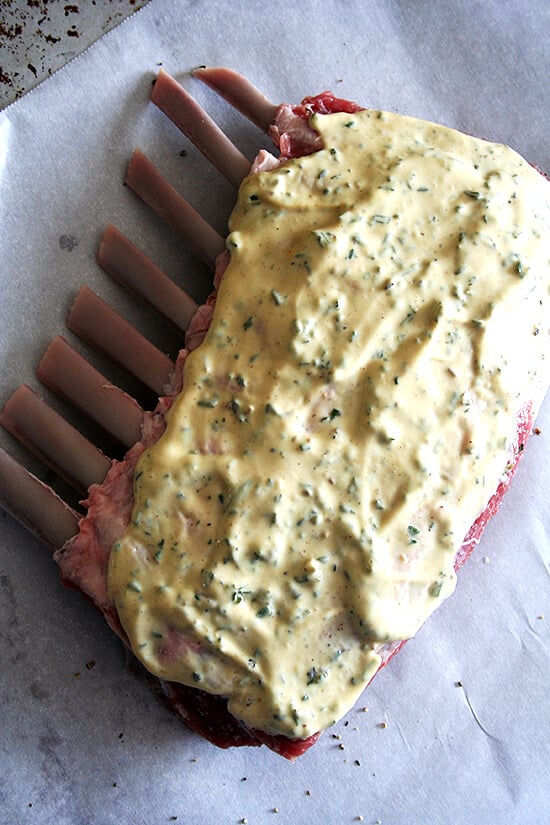 Lamb — Prepped for Oven