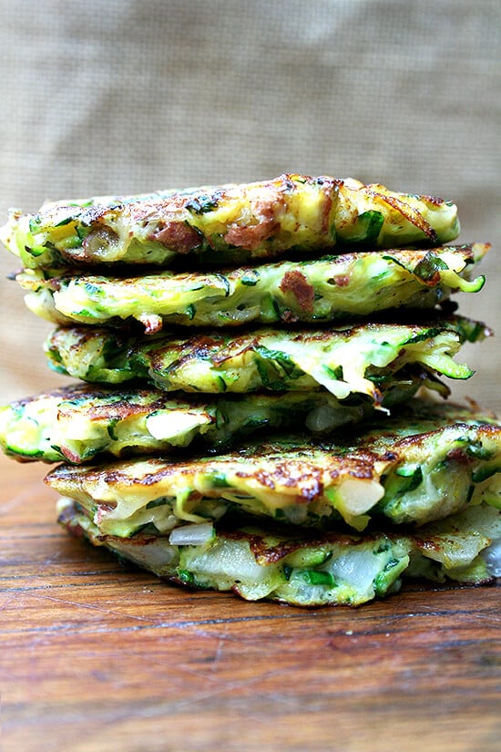 zucchini fritters