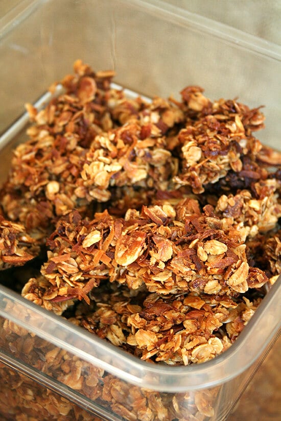 almond coconut granola almond coconut granola