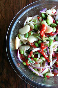 lima bean salad