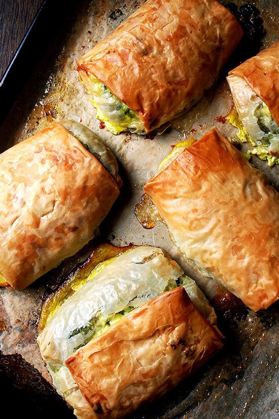 spanakopita streudel