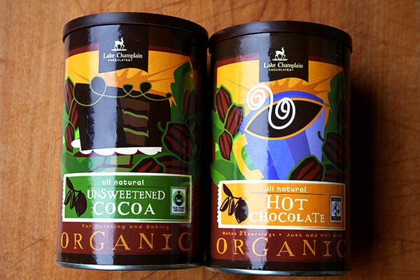 Lake Champlain Chocolates Fair Trade Unsweetened Cocoa & Hot Chocolate