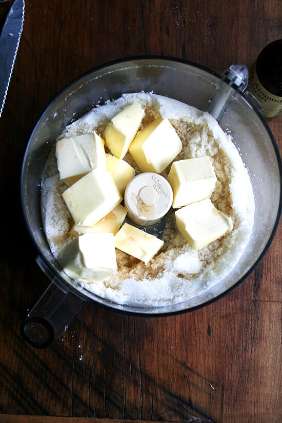 butter added to cuisinart