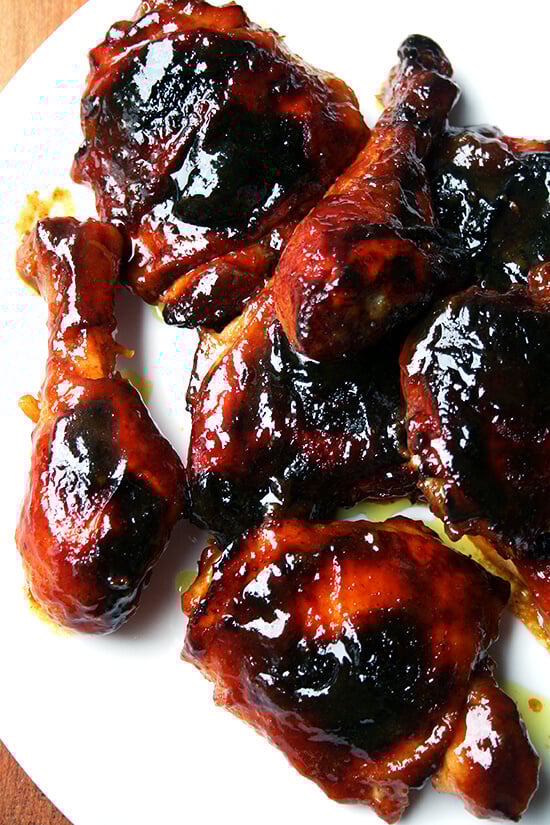 honey-baked chicken legs