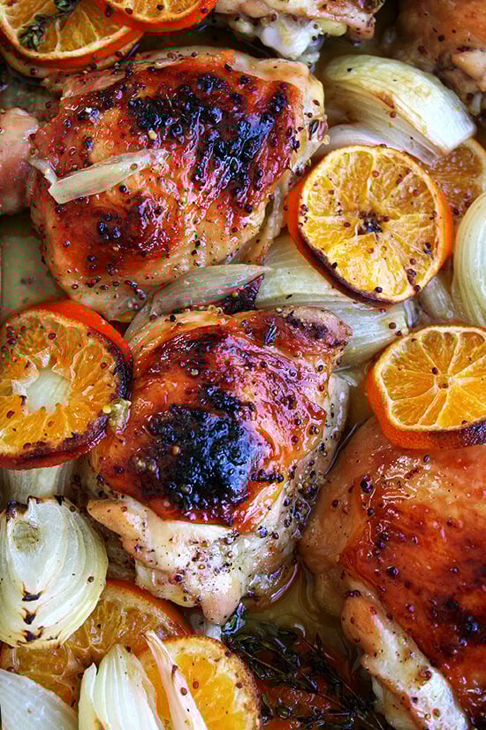 Jerusalem's Roast Chicken with Clementines