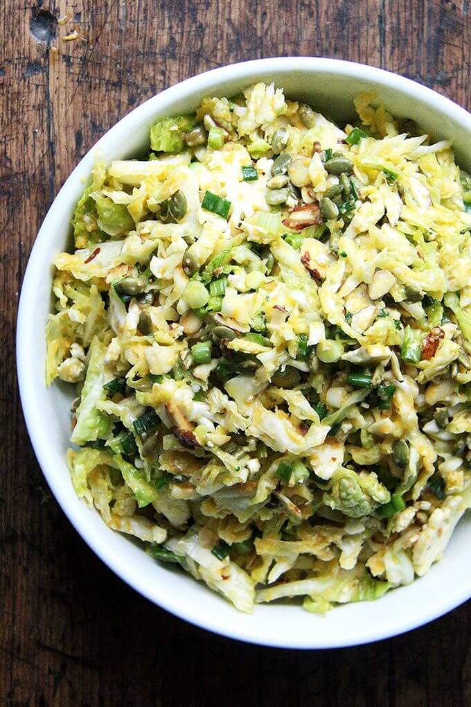 Cabbage Slaw with MisoCarrot Dressing alexandra's kitchen Bloglovin’